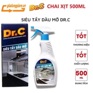 ( GENUINE Dr.C ) Super degreaser stains 500ml cleans pots, pans, gas stoves, kitchen equipment easil