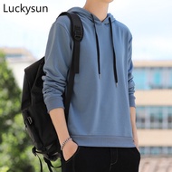 [4 Colors] Hooded Sweater Men Loose and Comfortable Unisex Long Sleeve Hoodies Essentials Hoodie Man
