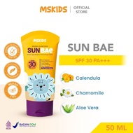 Ms Kids Mineral Sunscreen Sunhero SPF50 Sunbae SPF30 PA+++ Sunblok Badan Wajah Anak Sunblock For Fac