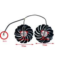 Pld10010s12hh 95mm Dc 12v Gtx 1080 1070 1060 For Graphics Fan Cooling Msi Rx570 1070 470 Ti 1080 480 1060 Gtx 580