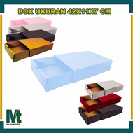 Box 42x11x7 Cm Sliding Box/ Multipurpose Box/ Cardboard/