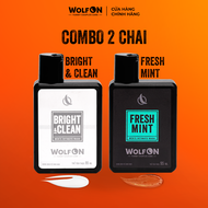 Dung Dịch Vệ Sinh Nam Giới LYD Wolf ON Hương Thơm Nam Tính Khử Mùi Sạch Khuẩn 95ml 150ml