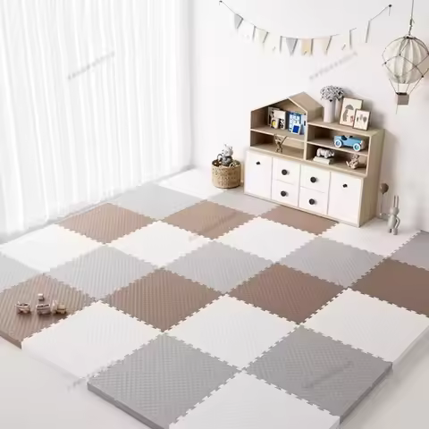 16Pcs 60x60cm Baby Play Mat Thickness 2.5cm EVA Foam Interlocking Floor Protector Mat for Kids Soft 
