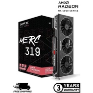 XFX Speedster MERC 319 AMD Radeon RX 6950 XT Black Edition Gaming Graphics Card 16GB GDDR6