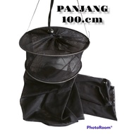 KEPIS KOJA KORANG FISH ROUND CLOTH MATERIAL 100cm Jaring Ikan Pukat Ikan