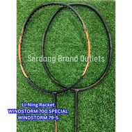 【Li-Ning Original】Lining  Windstorm 700 Special / Windstorm 79-S Raket Badminton Racket (UNSTRUNG)