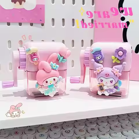 New Sanriocartoon anime character kuromiMy Melody children's pencil sharpener hand-crank pencil shar