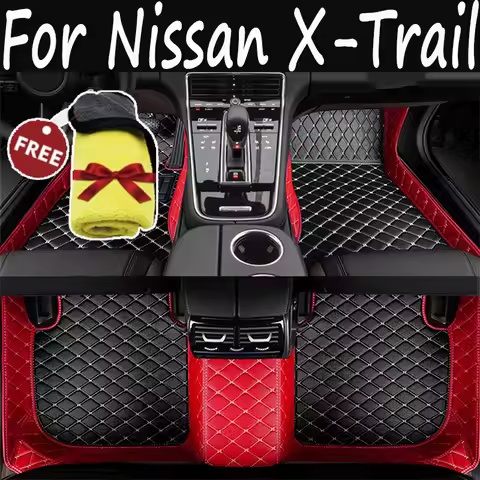 Car Floor Mats For Nissan X-Trail T32 2017~2020 7 Seater Waterproof Rug Interior Decoration Car Carp