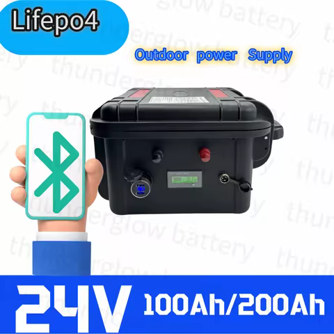 LiFePO4 Battery 24V 100AH 120AH 150AH 200AH - High-Performance Lithium Ferro Phosphate 24V Battery f
