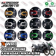 MESIN KAWASAKI ENGINE COVER ENGINE COVER MAGNETIC CLUTCH RIGHTKiri WR3 NINJA 150 RR R 150R 150RR SS 