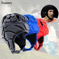 [AbabixaMY] Soft Rugby Helmet Soccer Headgear Scrum 7V7 Flag Football Headgear for Adults Kids Youth