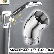 MAHMOUNDKI Shower Angle Controller, 135 Degree Handheld Showerhead Angle Adjuster, Universal Port 1/