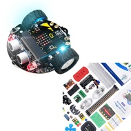 Yahboom STEM Education Toy Car Kit Microbit V2 Start Robotic for Kids and Sensor Electronics Kit