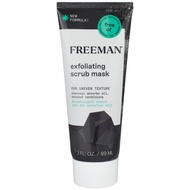 Exfoliating Charcoal & Coconut Facial Scrub Mask, 3 Fl Oz Freeman, Exfoliating Charcoal & Coconut Fa