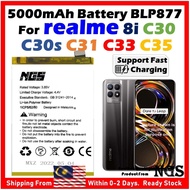 ORl NGS Brand 5000mAh Battery BLP877 Compatible For Realme 8i / Realme C30 / C30s / Realme C31 / Rea