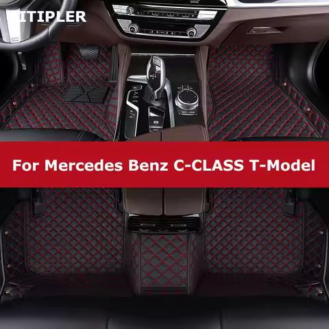 TITIPLER Custom Car Floor Mats For Mercedes Benz C-CLASS T-Model S204 S205 S206 Estate C300 Auto Car