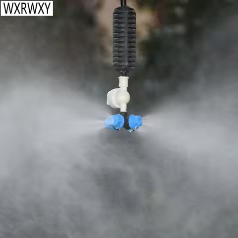 Greenhouse Hanging anti drip misting nozzle Cross fog nozzle water spray To greenhouse Drip irrigati