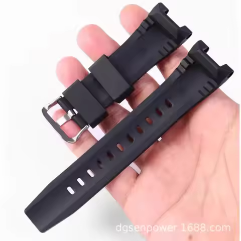 Resin Watch Strap for Casio G-Shock GST-W120L S130L S310 B100 GST-W100G Men Camo Rubber Wrist Band B