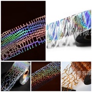 Zebra motif hot stamping foil