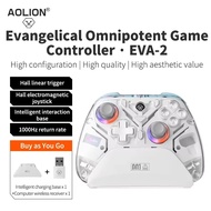 Aolion K10 Gaming Controller With Charging Dock RGB Gamepad Hall Effect Joystick Trigger For Nintend