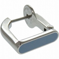 愛馬仕 Etrier 單隻耳環（單隻耳環）H077357FP05，漆面金屬，藍色圓環，1636 [二手] 愛馬仕