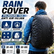Rain Cover Backpack Protector Waterproof Polyester Elastic Universal 30L 40L 50L 60L Portable Foldab