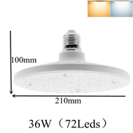 OU BANG 2022 News LED Lens type flying saucer light E27 For Home Cool white/Warm white Led Lamp AC 2
