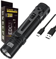 Nitecore edc31 edc31 nhỏ gọn EDC đèn pin-3500 lumens 380M chùm có thể sạc lại IP68 không thấm nước 4
