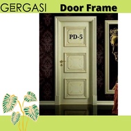 Gergasi Pintu Kayu Frame ,Pintu Frame, Wainscoting Door Frame