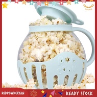 [Redpowderyan.] Popcorn Maker Microwave Snack Popcorn Air Poppers 2.25 Quart Popcorn Bowl Borosilica