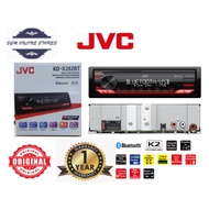 JVC KD-X282BT Car Player with Bluetooth USB 13-Band EQ FLAC