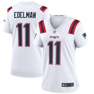 2023 High quality new style NFL New England Patriots Patriots Game Uniform Women's No. 11 Edelman Rugby Jersey 🔥 🔥 🔥