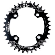 32T/34T/36T/38T 104BCD MTB Bike Oval Narrow Wide Chainring Wide Single Chainring