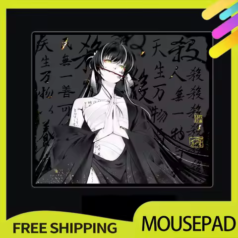 Wl Mousepad QiSha High Density Smooth Surface Neutral Control Xsoft Base Gel Fps Gaming Gear 4mm Thi