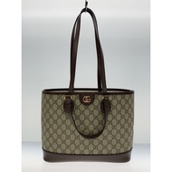 GUCCI Tote Bag small bag_Ophidia PVC Brown 7650 043 K9 GSN 4075 Direct from Japan Secondhand
