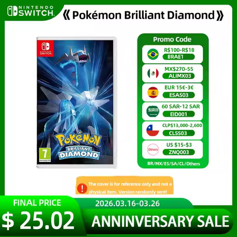 Pokemon Brilliant Diamond Stander Edition - Nintendo Switch Game Deals Games Cartridge Physical Card
