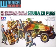 Tamiya 35151 German Sd.Kfz.251/1 Ausf.D Stuka Zu Fuss 1/35
