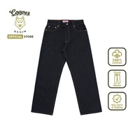 [NEW] Men's Jeans "Green Cast" Slub 20 Oz - raw selvedge denim, relaxed fit, blue - Copper Denim