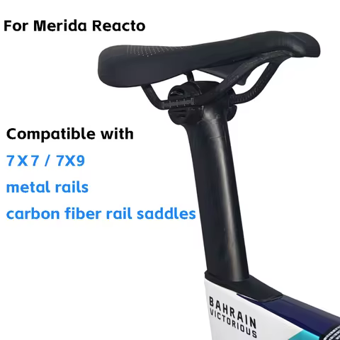 【FOR REACTO】ELITA ONE UltraLight Carbon Seatpost for Merida Reacto offset 5mm length 260/310/360mm