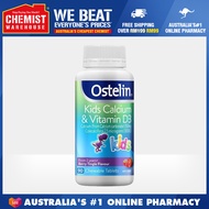 Ostelin Kids Calcium&amp;Vitamin D3 Chewable 90 Tablets Maintain Strong Bone&amp;Teeth [Chemist Warehouse]
