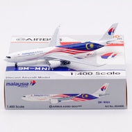 Aviation 1/400 Malaysia Airlines A330-900NEO Metal Airliner Model 9M-MNH