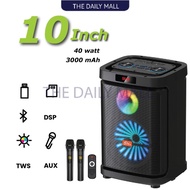 Sing-E ZQS10105 Portable Party Bluetooth Subwoofer Speaker 40 Watt Super Bass Sound with RGB Light S
