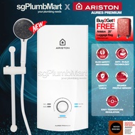 Ariston x sgPlumbMart ✶Aures Premium✶ Instant Water Heater with Built in ELCB