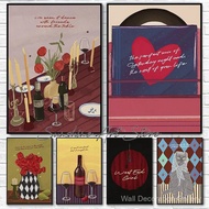 QYK7 PHYSICAL Olivia Dean Wall Art Music Lyrics There'll Be Roses on The Shelf Trending Posters Canv