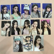 Separate genuine ILLIT 'Bomb' photocards