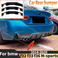 2026
 For BMW 4 Series BMW F32 F33 F36 M-Sport 2014-2020 MP Style Rear Spoiler Lip Guard Board Modif