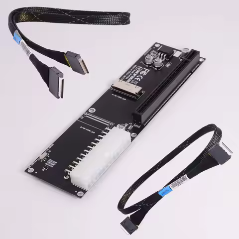 Oculink 8x SFF-8611 SFF-8612 8i To PCI Express 4.0 X16 Adapter Gen4 External Graphics Card OCuLink E