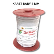 Elastic BABY Rubber 4 mm (0.4 cm) Baby Rubber Rope/ C4
