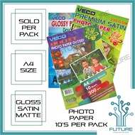 Photopaper Office School Photo Paper Inkjet Premium Satin (235GSM) Glossy (200GSM) Double Sided Glos