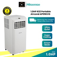 Hisense 1.0HP R32 Portable Air Conditioner Aircond AP09KVG 冷气 冷风机